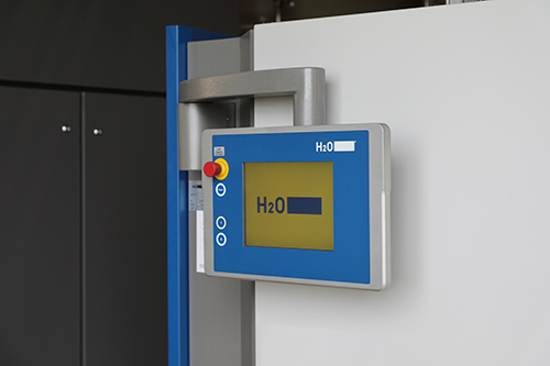 Vacudest Control Screen